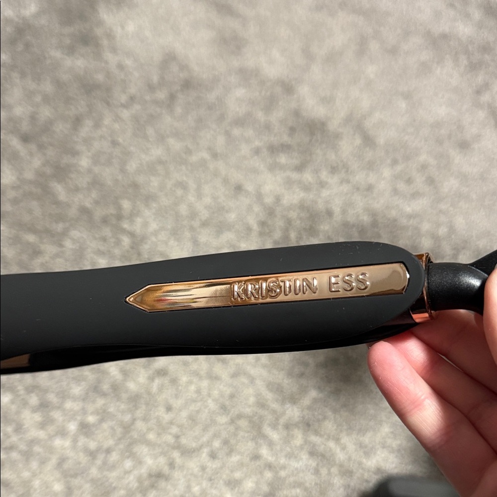 Kristin Ess Black and Gold Hair Tool